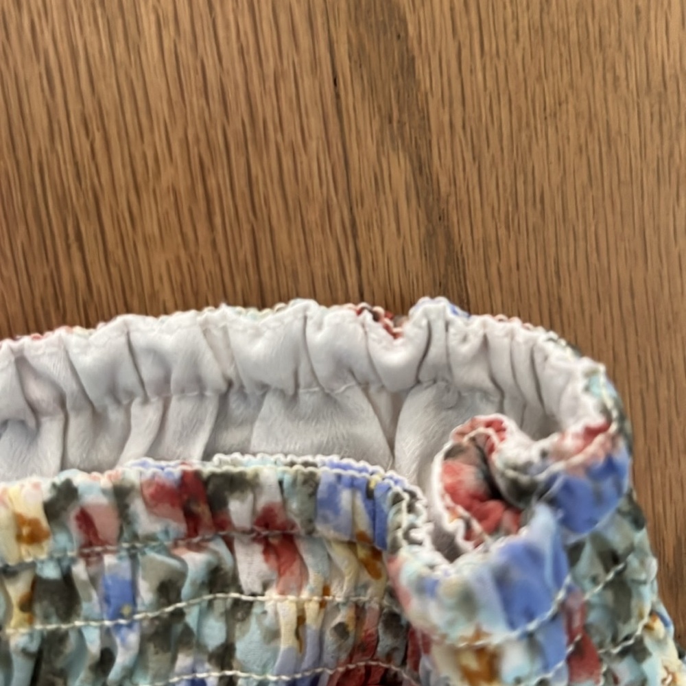 Smocked Floral Tiered Skirt - Picture 6 of 6